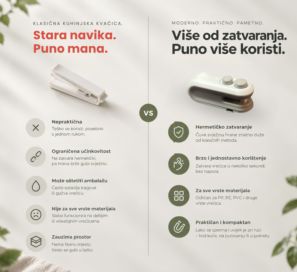 Zatvarač vrećica Lili