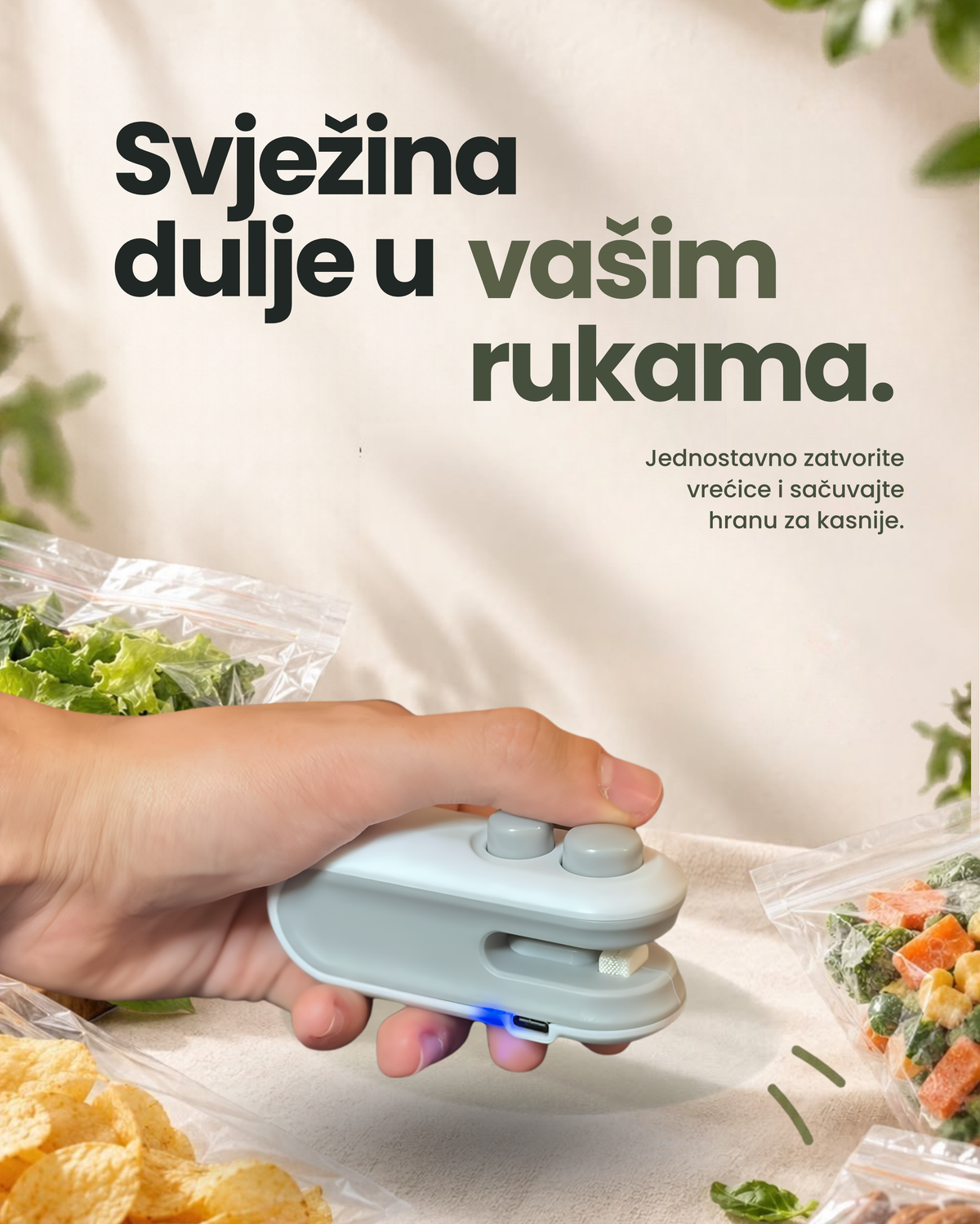 Zatvarač vrećica Lili